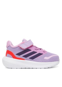 Sneakersy adidas Runfalcon 5 JQ5669 Fioletowy ze sklepu eobuwie.pl w kategorii Buty sportowe dziecięce - zdjęcie 185016429
