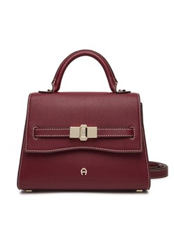 Torebka Aigner Farah S 133071 Bordowy ze sklepu eobuwie.pl w kategorii Torebki damskie - zdjęcie 185016439