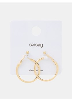 Sinsay - Kolczyki 2 pack - złoty ze sklepu Sinsay w kategorii Kolczyki - zdjęcie 185019575