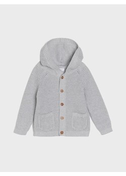 Sinsay - Sweter z kapturem - szary - id: 653EM-09M - marki Sinsay - 185019649 Sinsay - Sweter z kapturem - szary ze sklepu Sinsay w kategorii Bluzy i swetry - zdjęcie 185019649