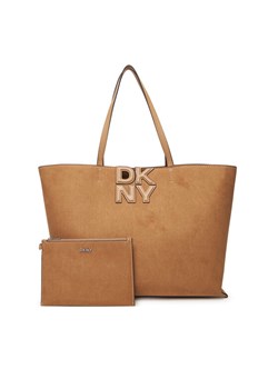 Torebka DKNY R52AMJ38 Brązowy ze sklepu eobuwie.pl w kategorii Torby Shopper bag - zdjęcie 185021069