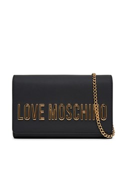 Torebka LOVE MOSCHINO JC4103PP1NKD0000 Czarny ze sklepu eobuwie.pl w kategorii Kopertówki - zdjęcie 185021099