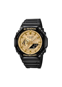 G-Shock Zegarek Octagon GA-2100GB-1AER Czarny ze sklepu MODIVO w kategorii Zegarki - zdjęcie 185022449