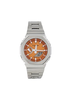 G-Shock Zegarek G-Steel GM-2110D-4AER Srebrny ze sklepu MODIVO w kategorii Zegarki - zdjęcie 185022597