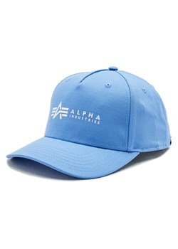 Alpha Industries Czapka z daszkiem 126912 Niebieski ze sklepu MODIVO w kategorii Czapki z daszkiem męskie - zdjęcie 185022646