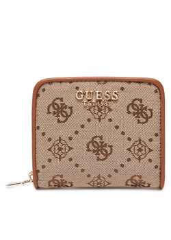 Guess Mały Portfel Damski SWJP96 54137 Beżowy ze sklepu MODIVO w kategorii Portfele damskie - zdjęcie 185022647