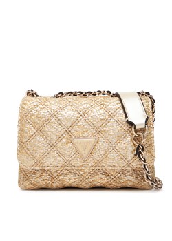 Guess Torebka Giully II Mini HWQW96 73740 Złoty ze sklepu MODIVO w kategorii Kopertówki - zdjęcie 185022649