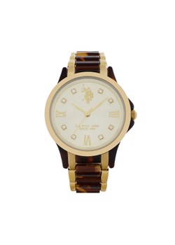 U.S. Polo Assn. Zegarek Selena USP8384BR Brązowy ze sklepu MODIVO w kategorii Zegarki - zdjęcie 185022679