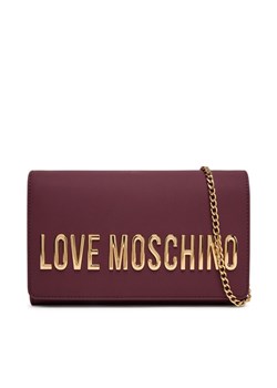LOVE MOSCHINO Torebka JC4103PP1NKD0552 Bordowy ze sklepu MODIVO w kategorii Kopertówki - zdjęcie 185023016