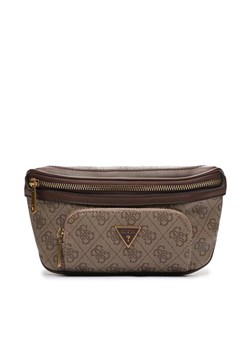 Guess Saszetka nerka Vezzola Smart Mini Bags HMEVZL P3231 Beżowy ze sklepu MODIVO w kategorii Nerki - zdjęcie 185023246