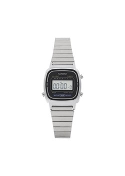 Casio Zegarek Vintage LA670WEA-1EF Srebrny ze sklepu MODIVO w kategorii Zegarki - zdjęcie 185023409