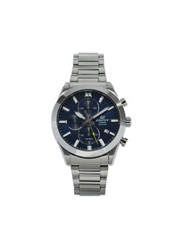 Casio Zegarek Edifice Sapphire Chronograph EFB-710D-2AVUEF Srebrny ze sklepu MODIVO w kategorii Zegarki - zdjęcie 185023448
