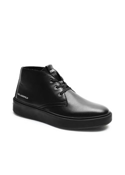 Karl Lagerfeld Skórzane buty wysokie FLINT ze sklepu Gomez Fashion Store w kategorii Buty zimowe męskie - zdjęcie 185027695