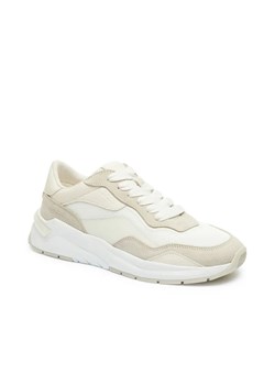 BOSS BLACK Sneakersy Skylar_Runn_meth | z dodatkiem skóry ze sklepu Gomez Fashion Store w kategorii Buty sportowe damskie - zdjęcie 185027759