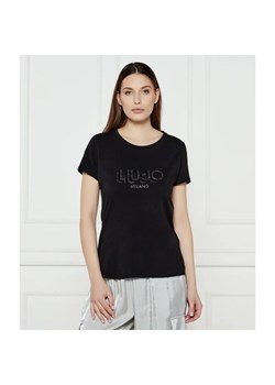 Liu Jo Sport T-shirt | Regular Fit ze sklepu Gomez Fashion Store w kategorii Bluzki damskie - zdjęcie 185027875