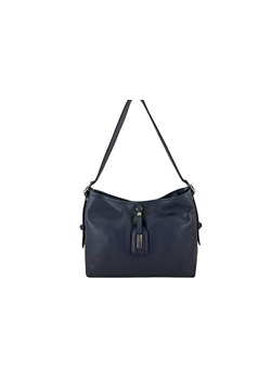 Codzienna torebka damska na ramię - Granatowa ze sklepu butyolivier w kategorii Torebki worki - zdjęcie 185029469