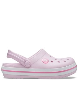 Klapki Crocs Crocband Clog 207006-6GD - różowe ze sklepu streetstyle24.pl w kategorii Klapki dziecięce - zdjęcie 185029668