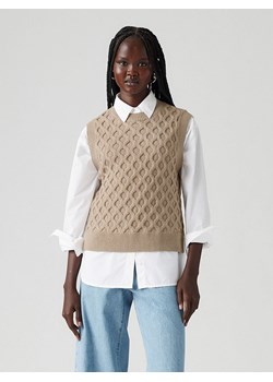 Levi's Bezrękawnik w kolorze karmelowym ze sklepu Limango Polska w kategorii Swetry damskie - zdjęcie 185030619