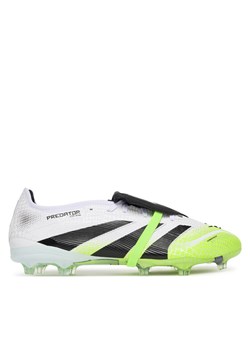 Buty do piłki nożnej adidas Predator Pro Fold-Over Tongue Firm Ground JS4071 Biały ze sklepu eobuwie.pl w kategorii Buty sportowe męskie - zdjęcie 185033955