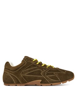Sneakersy Nokwol Atlas Khaki ze sklepu eobuwie.pl w kategorii Buty sportowe damskie - zdjęcie 185033975