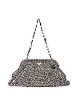 Torebka Guess Zalina Mini HWRY93 50710 Srebrny ze sklepu eobuwie.pl w kategorii Kopertówki - zdjęcie 185033989