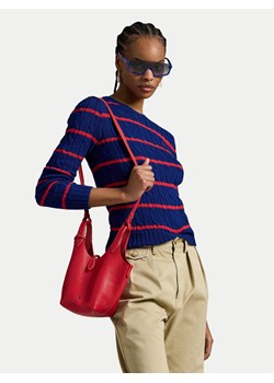Polo Ralph Lauren Sweter 211972119001 Granatowy Slim Fit ze sklepu MODIVO w kategorii Swetry damskie - zdjęcie 185034566