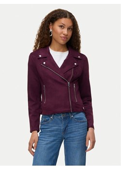 Vero Moda Kurtka z imitacji skóry Jose 10300938 Fioletowy Regular Fit ze sklepu MODIVO w kategorii Kurtki damskie - zdjęcie 185034685