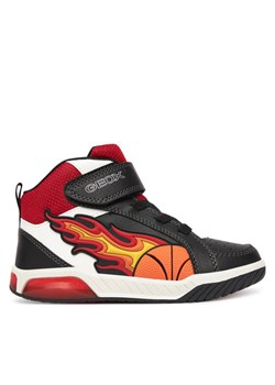 Geox Sneakersy J Inek J569CC 05411 C0048 S Czarny ze sklepu MODIVO w kategorii Buty sportowe dziecięce - zdjęcie 185034697