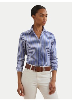 LAUREN RALPH LAUREN Koszula 200970765001 Niebieski Classic Fit ze sklepu MODIVO w kategorii Koszule damskie - zdjęcie 185034725