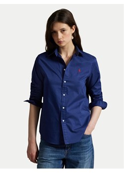 Polo Ralph Lauren Koszula 211A92177002 Granatowy Classic Fit ze sklepu MODIVO w kategorii Koszule damskie - zdjęcie 185034758