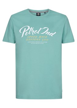 Petrol Industries Koszulka w kolorze turkusowym ze sklepu Limango Polska w kategorii T-shirty męskie - zdjęcie 185037078