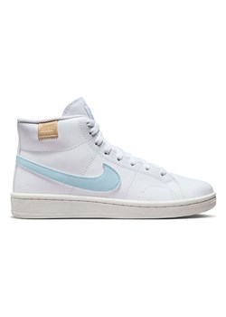 Nike Sportswear Skórzane sneakersy &quot;Court Royale 2 Mid&quot; w kolorze biało-błękitnym ze sklepu Limango Polska w kategorii Trampki damskie - zdjęcie 185037289