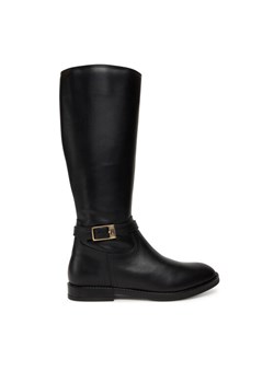 Kozaki Tommy Hilfiger T4A6-34037-0036 Czarny ze sklepu eobuwie.pl w kategorii Kozaki damskie - zdjęcie 185038376