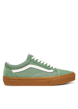 Tenisówki Vans Old Skool VN000D9Y17P1 Zielony ze sklepu eobuwie.pl w kategorii Trampki damskie - zdjęcie 185038379