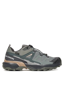 Trekkingi Salomon X Ultra 360 Gore-Tex L47982300 Szary ze sklepu eobuwie.pl w kategorii Buty trekkingowe damskie - zdjęcie 185038449