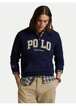 Polo Ralph Lauren Bluza 710981150002 Granatowy Regular Fit ze sklepu MODIVO w kategorii Bluzy męskie - zdjęcie 185039056