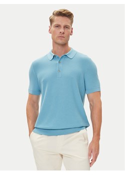 BOSS Polo H-Iannotti 50543148 Niebieski Regular Fit ze sklepu MODIVO w kategorii T-shirty męskie - zdjęcie 185039057