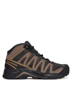 Salomon Trekkingi X-Adventure Recon Mid Gore-Tex L47814500 Szary ze sklepu MODIVO w kategorii Buty trekkingowe męskie - zdjęcie 185039068