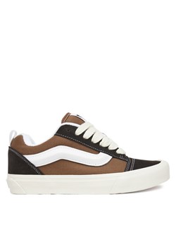 Vans Tenisówki Knu Skool VN000D22BW21 Brązowy ze sklepu MODIVO w kategorii Trampki damskie - zdjęcie 185039105