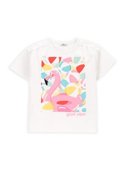Coccodrillo T-Shirt WC5143202HGK Biały Regular Fit ze sklepu MODIVO w kategorii Bluzki dziewczęce - zdjęcie 185039115