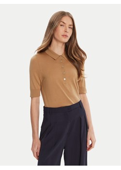 BOSS Sweter Fidenka 50545015 Beżowy Regular Fit ze sklepu MODIVO w kategorii Swetry damskie - zdjęcie 185039126
