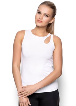 Koszulka damska biała Fit Axa, Kolor biały, Rozmiar XL, Eldar - id: 193730 - marki Eldar - 185040097 Koszulka damska biała Fit Axa, Kolor biały, Rozmiar XL, Eldar ze sklepu Primodo w kategorii Podkoszulki i halki - zdjęcie 185040097