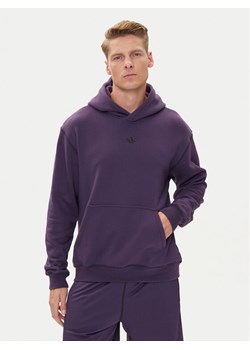 adidas Bluza Distressed Graphic JY2729 Fioletowy Loose Fit ze sklepu MODIVO w kategorii Bluzy męskie - zdjęcie 185040805