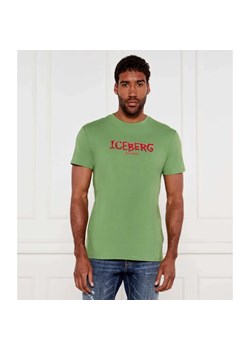 Iceberg T-shirt | Regular Fit ze sklepu Gomez Fashion Store w kategorii T-shirty męskie - zdjęcie 185041438