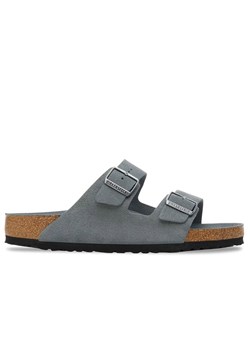 Klapki męskie Birkenstock Arizona 1030860 - szare - id: 3240583 - marki BIRKENSTOCK - 185041677 Klapki męskie Birkenstock Arizona 1030860 - szare ze sklepu streetstyle24.pl w kategorii Klapki męskie - zdjęcie 185041677