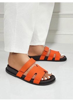 Royalfashion Klapki damskie z eko skóry ReppiFlex ze sklepu royalfashion.pl w kategorii Klapki damskie - zdjęcie 185041868