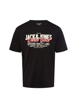 Jack & Jones Koszulka męska - JJELogo Mężczyźni Bawełna czarny nadruk ze sklepu vangraaf w kategorii T-shirty męskie - zdjęcie 185041936