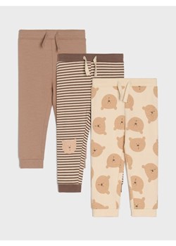 Sinsay - Spodnie 3 pack - kremowy ze sklepu Sinsay w kategorii Odzież dla niemowląt - zdjęcie 185042839