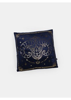 Sinsay - Poduszka ze znakiem zodiaku - baran - granatowy ze sklepu Sinsay w kategorii Dom - zdjęcie 185042869