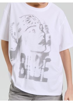 Sinsay - Koszulka Billie Eilish - biały ze sklepu Sinsay w kategorii Bluzki damskie - zdjęcie 185042895